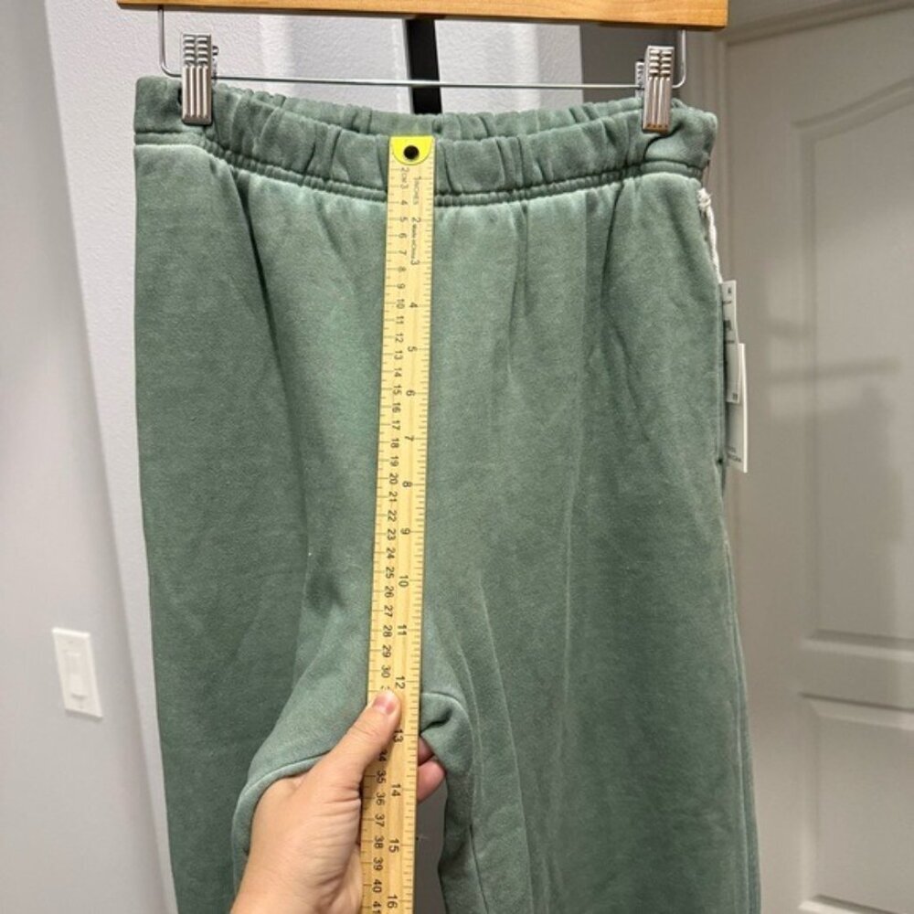 Good American - BRUSHED FLEECE WIDE LEG SWEATPANTS Size Small NWT - Picture 8 of 12